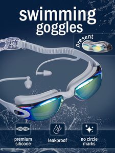 <span class=keywords><strong>Gafas</strong></span> <span class=keywords><strong>de</strong></span> Natación <span class=keywords><strong>de</strong></span> Silicona Profesionales con Lentes <span class=keywords><strong>de</strong></span> PC Antivaho, <span class=keywords><strong>Precio</strong></span> al por Mayor, <span class=keywords><strong>Gafas</strong></span> <span class=keywords><strong>de</strong></span> <span class=keywords><strong>Buceo</strong></span> para Hombre, Tapones para los Oídos, Talla Adulto - Product Image 5