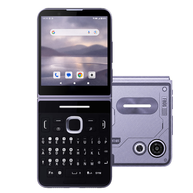 Pocket Gen3 Flip Smartphone Octa Core QWERTY Keypad 13MP Rear Camera Customized Android Phones Global Network Unlocked