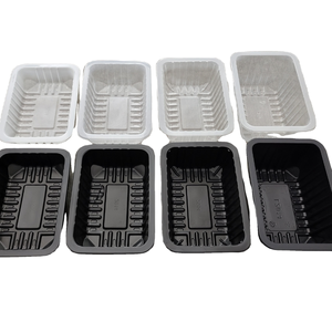 Supermarket PP Takeaway Container Disposable Packaging Plastic Take Out <strong>Trays</strong> for Vegetable Fruit Fresh <strong>Meat</strong> Frozen Food <strong>Tray</strong> - Product Image 1