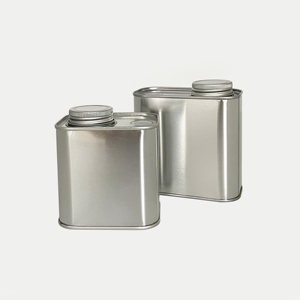Boîte en fer blanc scellée carrée et rectangulaire de 150g et 250g pour café en grains, emballage alimentaire pour huile d'olive, aliments pour animaux, bonbons, biscuits, chocolat - Product Image 2