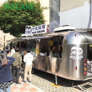 Wecare 8M di động nhượng Bộ Trailer di động nhà bếp thực phẩm Xe tải với đầy đủ nhà bếp để bán - Product Image 1