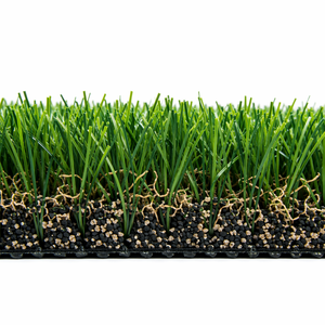 Gazon artificiel pour terrain de sport, hauteur de la tasse 50 mm, largeur 4,0 m, matériau en polyéthylène durable pour terrain de football, terrain d'entraînement - Product Image 3