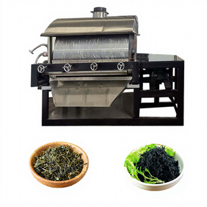 Séchoir rotatif à tambour de refroidissement automatique contrôlé par PLC de 500 kg avec trancheuse à flocons en SUS304 pour le traitement de la cire - Product Image 1