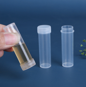 Nuova vendita calda 5g Volume bottiglia di plastica campione 7ML piccola fiala medicina pillola polvere capsula contenitore di stoccaggio traslucido - Product Image 5