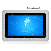 Ventana 7/8 Pantalla táctil Todo en uno Panel de tableta Pc Caja de computadora 7 "Estructura de aluminio