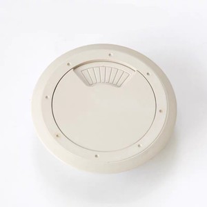 Manufacturer Direct ABS Plastic Threading Box <strong>Computer</strong> Desk Cover <strong>Cable</strong> Box Desk Round Wire Hole Cover - Product Image 6