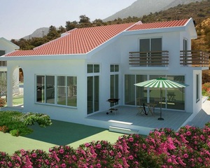 Nhà prefab mô-đun biệt thự thép nhẹ và nhà ở kiến trúc kết cấu thép bền - Product Image 5