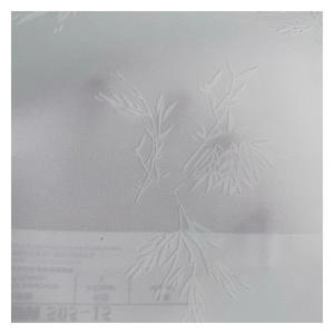 Stock d'usine bon marché <span class=keywords><strong>tissu</strong></span> de rideau en polyester brodé transparent pour le salon - Product Image 3