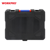 WORKPRO-Perceuse à percussion électrique 20V, sans balais, sans fil, rechargeable au lithium, 104 pièces