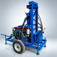 Plateforme de forage de puits d'eau légère de 550 kg pour une installation et un transport faciles