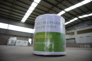 Cuerda de plástico virgen PP fiblilado resistente a los rayos UV de alta resistencia a la tracción, 4600 pies, para atar heno, alfalfa, paja de trigo y algodón - Product Image 2