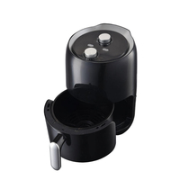 Four à Friture Sans Huile 2.0L 1200W, Mini Four Mécanique Électrique pour Cuisson, Rôtissage et Réchauffement en Cuisine Domestique