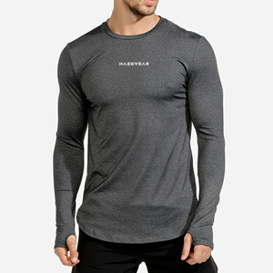 T-shirt à la mode pour hommes, vêtements de sport, entraînement, <span class=keywords><strong>Super</strong></span> doux - Product Image 6