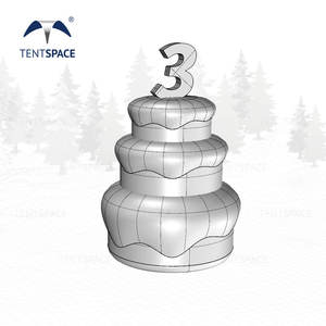 Werbung Infla tables Cake Model Logo für Dessert Festival Veranstalter Bäckerei Marken Event Planner Mall <span class=keywords><strong>Promotion</strong></span> Holiday Partie - Product Image 6