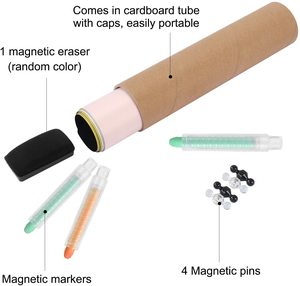 Bảng Xóa Ướt Từ Tính Trang Trí Cho Giấy Dán Tường Tủ Lạnh Bảng Trắng Vinyl Tự Dính Nhiều Màu Nhãn Dán Tường - Product Image 3