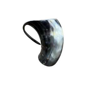 Taza de Cuerno Ecológica Hecha a Mano, Taza Vikinga Natural para Beber Cerveza, Sidra, Cerveza Alemana, Vino y Regalos, Disponible con un Atractivo Empaque - Product Image 2