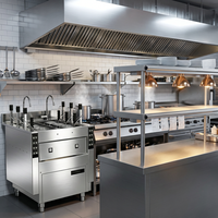 Cuiseur à nouilles électrique vertical Ruihong en acier inoxydable à 6 trous, panier de 16 cm, 18 kW, pour équipement de restaurant de nouilles - Vente chaude