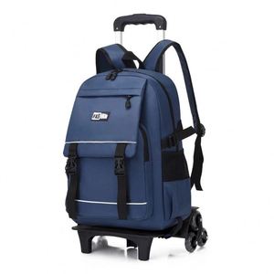 BSCI Softball Gear Bag with Several Pockets for Outdoor Sports Baseball Trolley Bag A <b>backpack</b> for baseball with <b>wheels</b> - Product Image 5