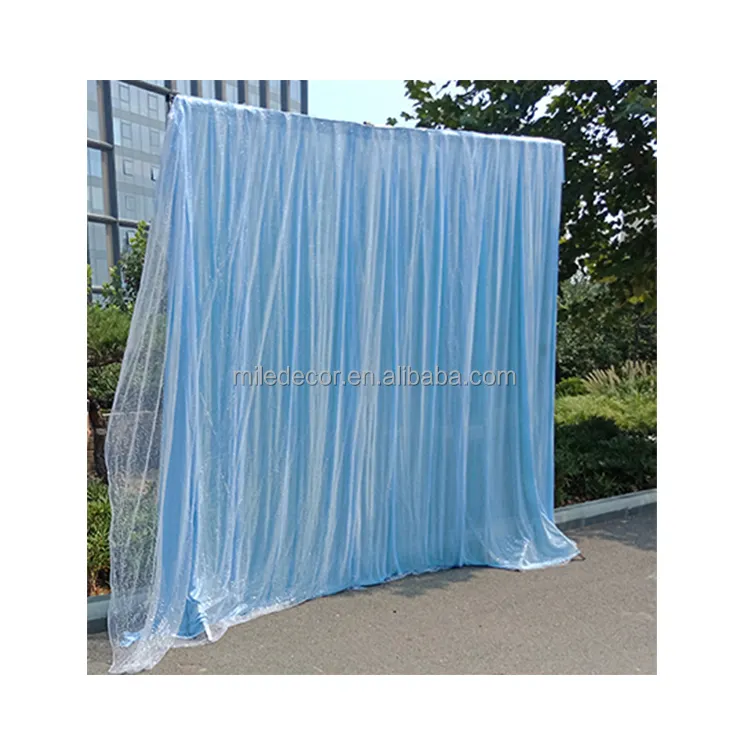 Best Price Of Wedding Back Drop Curtain Wedding Drapery Fabric Ceiling Drape For Wholesale