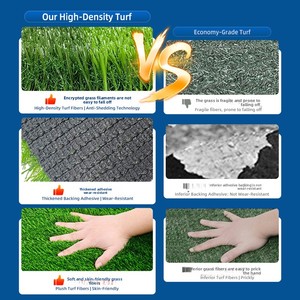 Césped Artificial de Material PEPP Premium, Alfombra Deportiva para Exteriores, Cancha de Fútbol para Escuelas, Estadios, Césped Sintético de Pelo Denso - Product Image 4
