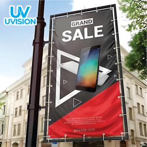 Lightweight Customized Size VN Exhibition Backdrops Polyester Large Format UV Printing Hanging Tradeshow Giveaways - Product Image 4