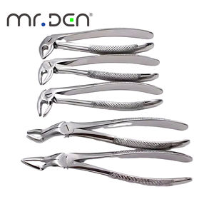 ชุดคีมถอนฟันสำหรับถอนฟันผู้ใหญ่วัสดุสิ้นเปลืองสำหรับการผ่าตัดฟันแบบสมบูรณ์วัสดุสิ้นเปลืองสำหรับถอนฟัน - Product Image 4