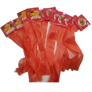Cheap Factory Price Small Pe Extruded Mesh Elastic Soft Garlic Onion Packaging Mesh Net Bags