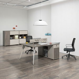 Nhân Viên Điều Hành Hiện Đại phòng máy tính bàn chuyên nghiệp mô-đun đôi văn phòng máy trạm bền Bàn nhân viên - Product Image 3