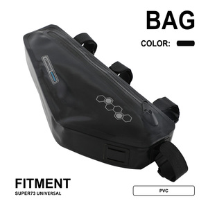 กระเป๋าเก็บของกันน้ำสำหรับมอเตอร์ไซค์ JFG ทำจาก PVC สำหรับติดตั้งเพิ่มเติม ใช้เป็นกระเป๋าเก็บของใต้เบาะสำหรับ Super73 - Product Image 2