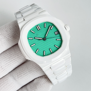 Pateks Montre automatique mécanique pour homme avec cadran lumineux, cristal saphir, bracelet en cuir, boîtier en métal, haute qualité, luxe, Philippe - Product Image 3