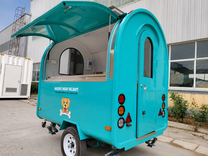 Remorque mobile de boisson de forme ronde de rue de petite taille de 7ft - Product Image 4