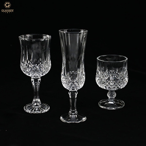 Thickened <strong>Diamond</strong> Goblet Shot Whisky Glass Embossed Red Wine Glass Champagne Glass Modern Wine Glasses Dinning Table <strong>Glassware</strong> - Product Image 6
