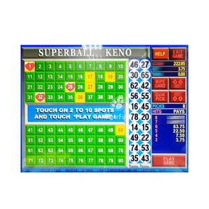 Nouveau 4 Coeur Texas Luxury <span class=keywords><strong>KENO</strong></span> 6 en 1 Triple Sevens Life of Luxury Superball <span class=keywords><strong>Keno</strong></span> Super Double-up Plateau de Jeu pour Machine de Jeu - Product Image 3