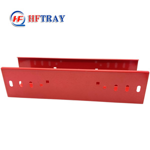 HFTRAY - Bandeja para Cables de Acero Sólido, 100 mm de Altura de Riel Lateral, Recubierta con Pintura Anticorrosiva para la Instalación de Cables - Product Image 5