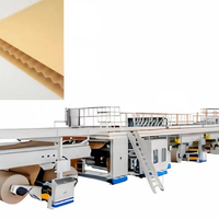 Ligne de production de carton ondulé à grande vitesse pour la fabrication de carton ondulé