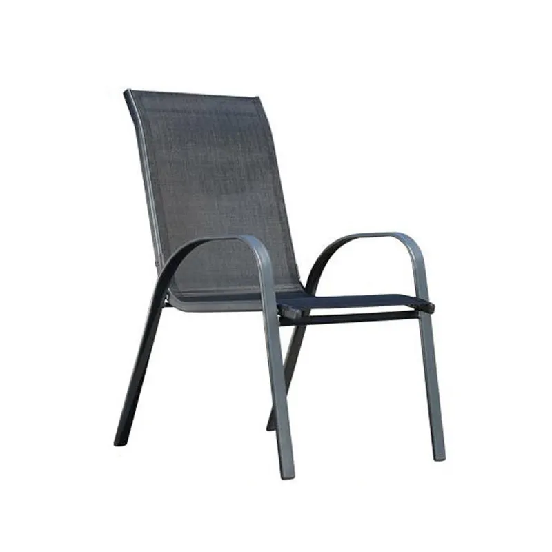 Cadeira de empilhamento com braço, venda quente, mobiliário ao ar livre, hotel, piscina, lado, cadeira de empilhamento