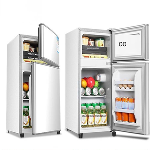 Frigorifero a <span class=keywords><strong>Doppia</strong></span> <span class=keywords><strong>Porta</strong></span> a Basso Consumo Energetico e Silenzioso per Casa, Mini Frigo Affidabile con Raffreddamento a Zone - Product Image 4