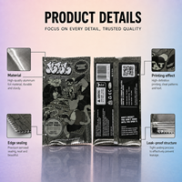Pochette personnalisée imprimée pour cartes de jeu, emballage booster haute barrière, sac d'emballage personnalisé pour cartes
