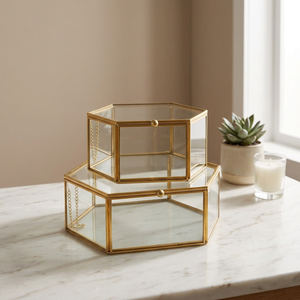 Soporte de vela colgante, jaula decorativa para el hogar, de metal y vidrio, precio directo de fábrica - Product Image 2