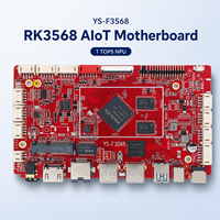 Cartes mères industrielles Rockchip RK3568 Android 11, 2 Go LVDS, 1 TOPS NPU, 4G LTE, carte embarquée SBC pour affichage numérique, kiosque tactile