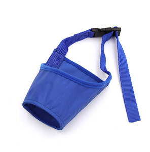 Kingtale poliéster perro <span class=keywords><strong>bozal</strong></span> boca cubierta ajustable suave <span class=keywords><strong>acolchado</strong></span> Ajuste rápido cómodo Anti mordida entrenamiento mascota <span class=keywords><strong>bozal</strong></span> - Product Image 2