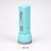 Senter Mini Saku ABS Isi Ulang dengan Lampu LED Multifungsi yang Kuat untuk Penggunaan Berkemah, Berperingkat IP20
