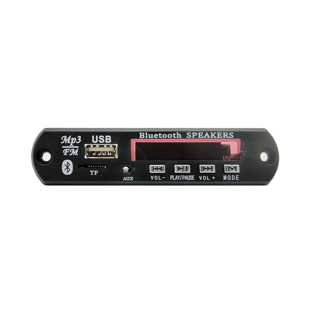 HisoundカーワイヤレスBTFM USBMP3プレーヤーモジュールラジオPCBPCBA SDカード付きMP3デコーダーボード