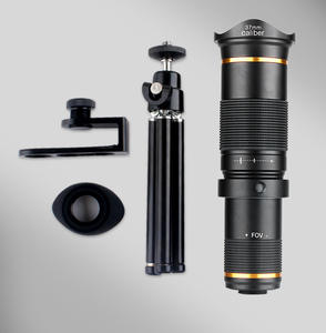 새로운 듀얼 조절식 회전형 야외 금속 30배 망원 렌즈 (콘서트용, 모든 휴대폰 호환, 2단 금속 삼각대 포함) - Product Image 2