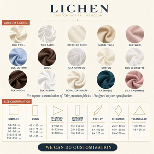Custom Logo 70x70cm Cotton <strong>Scarf</strong> Professional OEM/ODM Service for Boutique Brands Private Label Low MOQ Bandana - Product Image 6