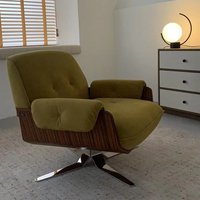 Lazy Person Sofa Quadratischer Moderner Einzelsessel für Schlafzimmer, Balkon, Freizeit, Wohnzimmer, Kreativer Persönlichkeits-Loungesessel