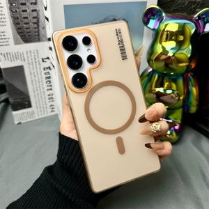 เคสโทรศัพท์แบบดูดแม่เหล็กเนื้อแมตต์บางเบา ให้สัมผัสเหมือนผิว สำหรับ Samsung S20 S21 S22 S23 S24 S25 ultra S25Edge A05 A25 A35 A55 A56 - Product Image 5