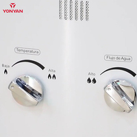 Pemanas Air Gas Tanpa Tangki Portabel Berkualitas Tinggi 6L-20L LPG NG Propane Baterai Instan dengan Layar LED untuk Berkemah di Luar Ruangan