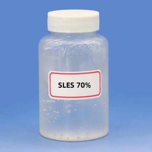 Sulfate de lauryl éther de sodium SLES 70% tensioactif anionique détergent pour les soins capillaires et les matières premières cosmétiques - Product Image 1