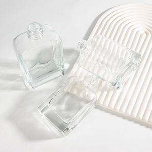 定制芳香家用清新剂透明方形空罐豪华100毫升150毫升200毫升空瓶 - Product Image 4
